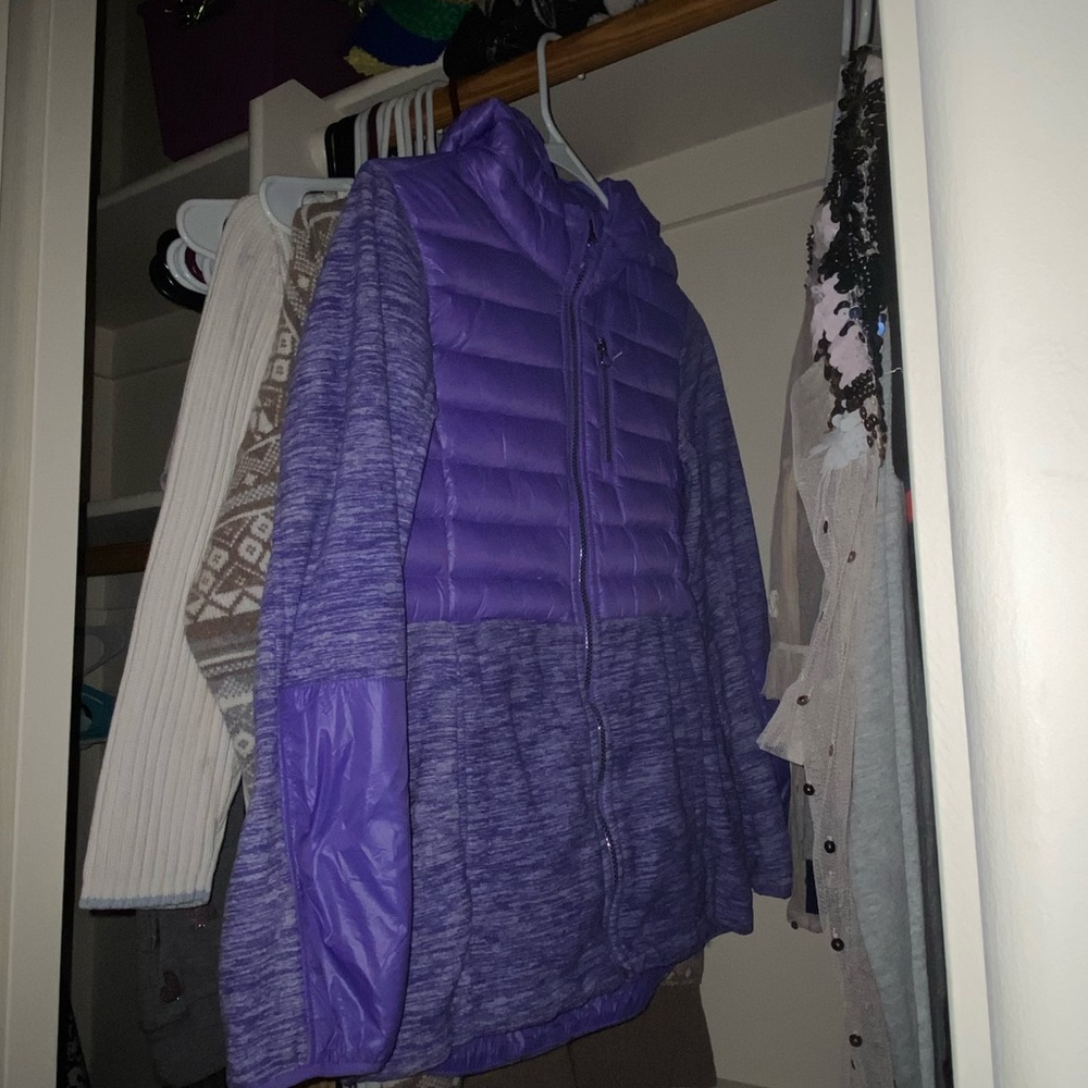 Purple Puffy Jacket